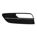 Audi A3 8V Hatchback Fog Grille With Hole + Chrome Moulding Left 13-16