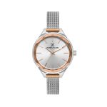 Premium Silver Dial 3 Hands Watch