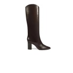 Maryana Block Heel Boot -dark Brown