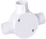 CON-25B3 Pvc Conduit 25MM 3 Way Box