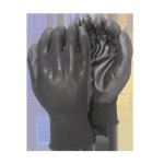 Retail Pack Black Pu Coated Glove