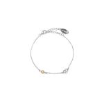 Georgini Natural Citrine And Two Natural Diamond November Bracelet - Silver