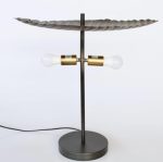 Double Bulb Holder Metal Lamp 57X57CM