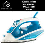 Russell Hobbs Ceraglide+ Steam Iron - 2000W