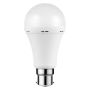 Switched 9W Rechargeable LED Light Bulb A60 B22 Warm White - Cool White