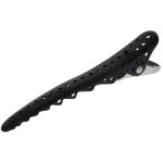 Sectioning Clips Aluminium Shark Teeth Clips Black 10CM 6 PACK