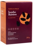 Faithful To Nature Ftn Jumbo Raisins - 250G