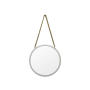 Mirror Round White With Rope 40CM