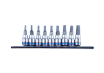 Socket Torx Bit Set T8-T40 9PC Rail