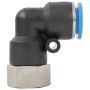 Aircraft - Pu Hose Fitting Elbow 12MM-1/4 F - 2 Pack