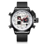 Megir 2090 Digital-analog Watch - White