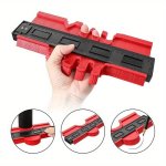 Versatile Contour Gauge - 5" Or 10" Adjustable Precision Profiling Tool For Diy Woodworking Carpets Tiles & Laminates - Accurate