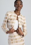 Sissy Boy High Standards: Boucle Cropped Jacket With Pocket Detailing - Multi
