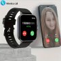 New 1.83 Screen Touch Silicone Strap Men's And Women's Smartwatches Call And Answer Functions Step And Calorie Counters Activity Tracking With Notifications Remote Photo