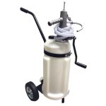 Pump 20L Manual Gear Oil W 2M Hose spout & Trolley