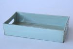 Blue grey Oblong Tray – 5X24X13CM