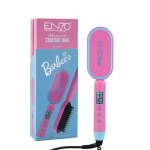 Enzo EN-4102B Hair Straightening Comb brush - Pink