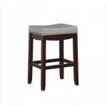 JOST Pvc Dark Grey 24" Counter Stool - NFK007DC