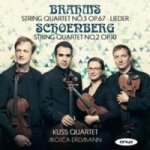 Brahms: String Quartet No. 3 Op. 67 LIEDER ... Cd