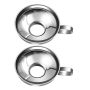 2 Piece Stainless Steel Wide-mouth Funnel Large And Small Kitchen Funnels