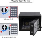 Digital Electronic Security Safe Box Blue Big BOX D-F3 X2