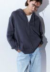 Zip-through Hoodie - Grey
