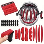 Cycling Helmet Liner Road Bike Mountain Bike Helmet Liner Breathable Removable Electric Bike Helmet Liner Sweat Absorbent Sponge