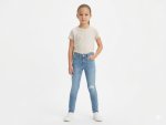 Levi's Levis Girls Light Wash Stretch Denim Jeans - Light Wash 16