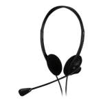 Volkano Chat 2 Stereo Headset + Boom Microphone VK-20151-BK