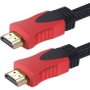 High Quality High Speed HDMI To HDMI Cable 10M Black And Red