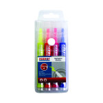 Parrot Highlighter Markers Slimline 4 Pack Pouch