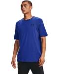 Men's Ua Sportstyle Left Chest Short Sleeve Shirt - Royal XS