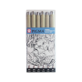 Pigma Manga Intermediate Set Of 6