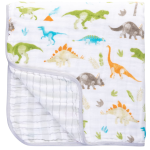 Stephen Joseph Muslin Stroller Blanket Dino