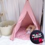 Teepee Tent With Tee Pee Playmat Dusty Pink