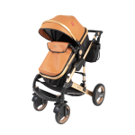 Belecoo Pu Leather Travel System Brown