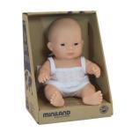 Miniland Asian Baby Girl Doll - 21CM