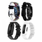 ACE Killer Deals Silicone Strap For Fitbit 3 - Peacock - Best Bargains Online
