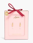 Goldair Gold Plated Cubic Zirconia Drop Earrings