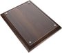 Wooden Photo Frame And Certificate Holder A4 Walnut Finish Horizontal