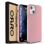 Iphone 13 Series Mini pro pro Max Premium Liquid Silicone Case - Pink
