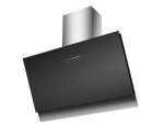 Siemens Falco 90CM 45-DEGREE Black Glass Extractor