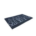 Black Placemat SGN1512