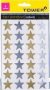 Large Star Stickers - Mixed Gold & Silver 2 Sheets - 56 Stickers