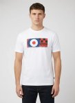 Ben Sherman Knockout White T-Shirt - XXL White