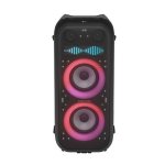 LG Xboom 1000W Portable Party Speaker With Bluetooth – Pixel LED & Multi-colour Ring Lighting – Black