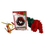 Wreath Pendant 10 PC Diy Christmas Craft