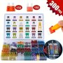 Multi-specification Car Blade Type Fuse Assortment Kit 2A/3A/5A/5A/7.5A/10A/15A/20A/25A/30A/35A/40A Car Truck Car Medium Small Fuse Hybrid Motorcycle With Box Circuit Fuse