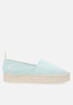 Calvin Klein Platform Espadrille - Blue Glass