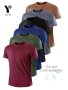 6-PACK Assorted Colors: Maroon Olive Navy Black Gray Khaki - Lightweight Men's Crew Neck T-Shirt - Quick-drying Breathable Moisture-wicking Shirt For Fitness Gym And